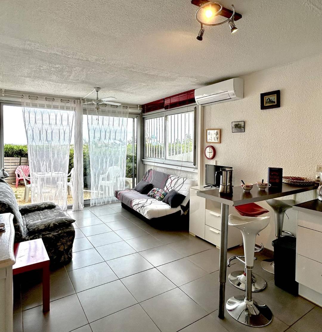 Agreable Studio Acces A La Plage - Parking - 2Balm2 Le Barcares Exterior photo